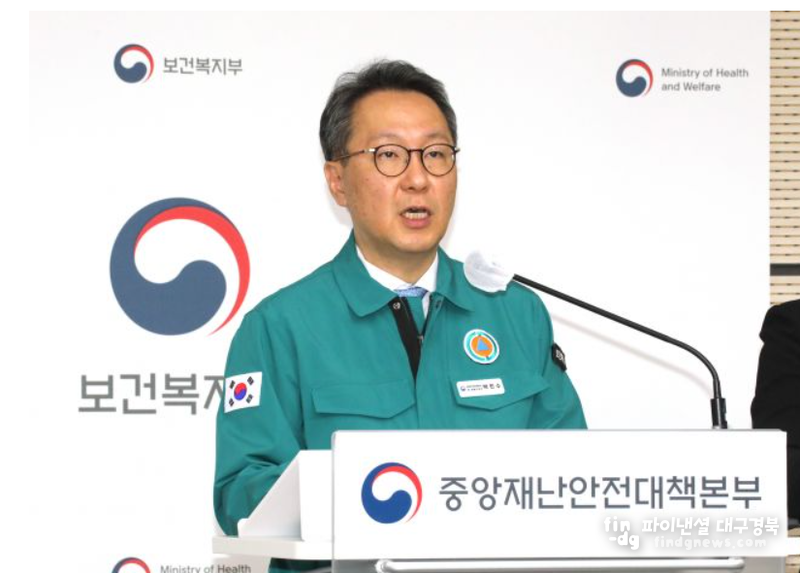 박민수 중대본 제1총괄조정관(보건복지부 2차관)이 8일 오전 정부세종청사에서 의사 집단행동 중앙재난안전대책본부 회의 결과를 설명하고 있다. ⓒ연합