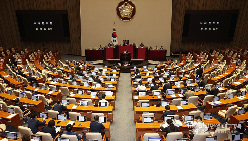 닷새째 이어지는 필리버스터 ⓒ연합