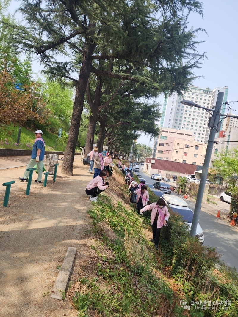 EBTS협동조합 대구지국, 4월 동대구공원 정기 환경미화 봉사 펼쳐ⓒ대구지국