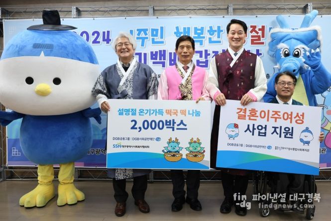 내려받기달서구, 행복한 명절 보내기 행사