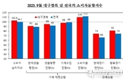 9월 대구경북 소비자심리지수 전월비 3.6p 하락