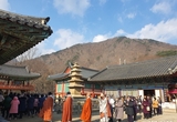 포항시 내연산 보경사, 동지맞이 팥죽 나눔행사 열려