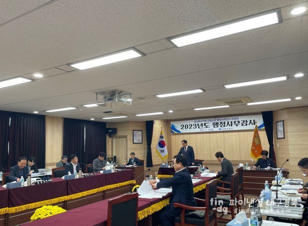 경북도의회 건설소방위원회 현장 행정사무감사 마무리