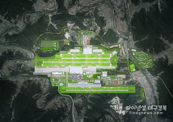 대구경북통합신공항 조감도