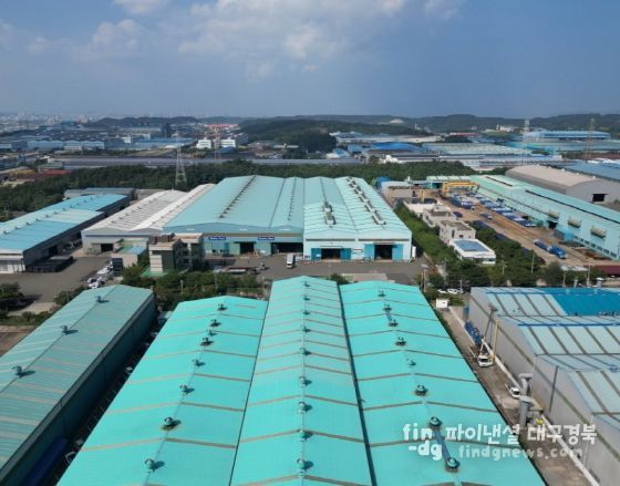 철강산업단지 전경.