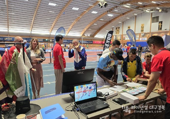 2024고덴버그세계마스터즈육상경기대회 홍보부스 운영