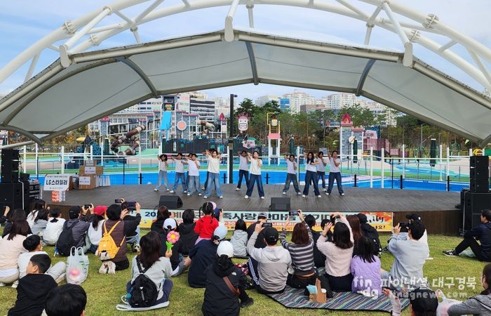 ‘YC 댄스 크루 2.0’, 예천군 가족사랑 한마음 걷기대회 식전공연 참여