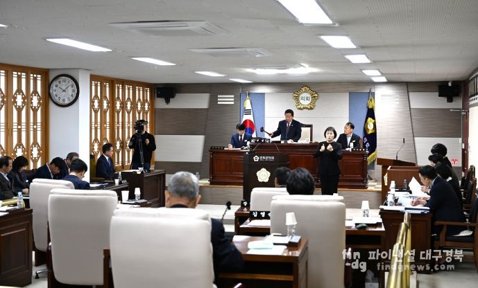 대구 군위군의회, 제293회 임시회 개회