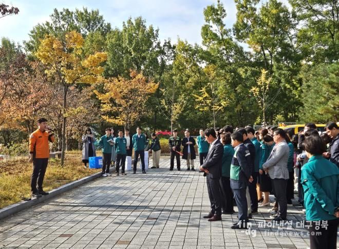 포항교육청 재난 예방은 철저한 훈련으로