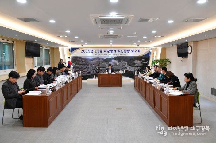 영주시, 2025년 시군평가 추진상황 보고회
