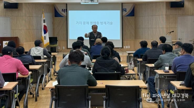 의성군, 가지작목반 대상 찾아가는 영농현장컨설팅 실시