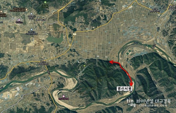 안동 병산서원 진입도로(군도5호) 통행 제한