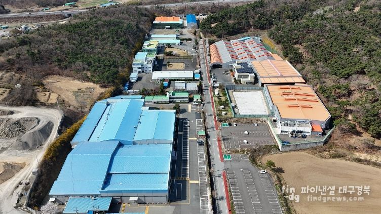 건천 농공단지 전경